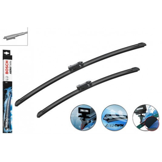 Stěrače Bosch Aerotwin sada pro INFINITI QX30 (09.16-souč.) 600/475mm