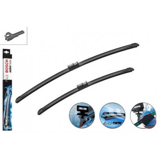 Stěrače Bosch Aerotwin sada pro AUDI A3 Sportback [8PA] (09.04-11.04) 600/475mm
