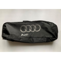 Taška povinnej výbavy Audi čierna-sivý nápis