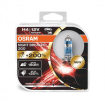 OSRAM NIGHT BREAKER LASER +200% H4 12V 60/55W