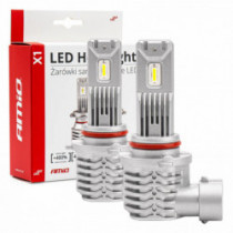 LED žárovky hlavního svícení HB3 9005 X1 Series AMiO