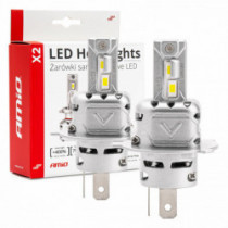 LED žárovky hlavního svícení H4 X2 Series AMiO (+canbus)