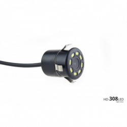 Asistenty parkování TFT01 4,3” s kamerou CAM-308 LED, 4 senzorové černé GOLD 18mm