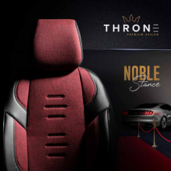 Sada autopoťahov OTOM THRONE 103 RED 3-ZIP