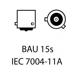 Py21W LED žiarovka (135 x SMD 4014) oranžová canbus