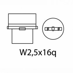 P27/7W LED žiarovka (22 x SMD 5730) 6000k/oranžová canbus drl+ blinkr