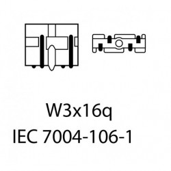 W21/5W LED žiarovka (30 x SMD 3020) červená canbus 7443ck 12/24V