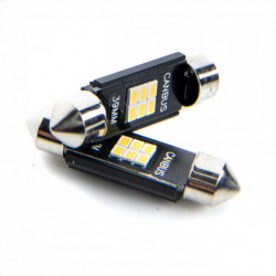 C10W LED žiarovka (6 x SMD 2016) 39 mm 6000k canbus