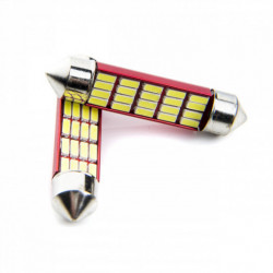 C10W LED žiarovka (20 x SMD 4014) 42 mm 6000k canbus