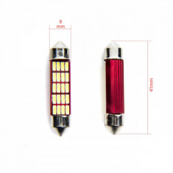 C10W LED žiarovka (20 x SMD 4014) 42 mm 6000k canbus