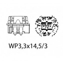 PW24W LED žiarovka (10 x SMD 2323) 6000k 12/24V