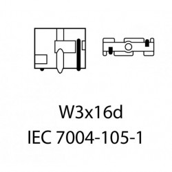 W21W LED svietidlo 50W (10 x cree) oranžové 12/24V