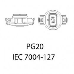 P13W LED žiarovka 50W (10 x cree xb-d) 6000k