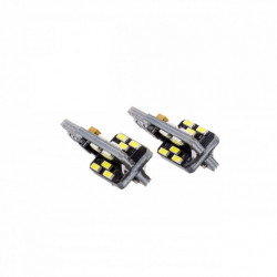 W5W LED žiarovka (24 x SMD 4014) 6000k canbus 12/24V