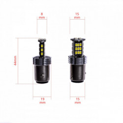 P21/4W LED žiarovka (30 x SMD 3020) 6000k canbus