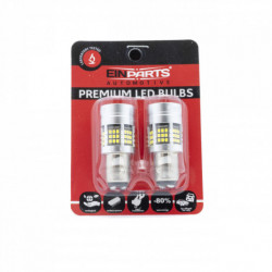 P21/5W LED žiarovka 1157 54 SMD 2016 biela canbus