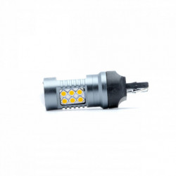 W21W LED žiarovka 24 SMD 3030 jantár canbus