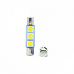 C3W LED žiarovka (3 x SMD 4014) 31 mm 5000k canbus