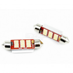 C10W LED žiarovka (12 x SMD 4014) 39 mm 3000k canbus