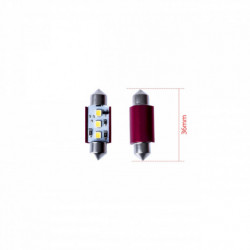 C5W/c10W LED žiarovka 36mm 3SMD 2835 samsung LED canbus