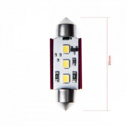 C10W LED žiarovka 39mm 3SMD 2835 samsung LED canbus