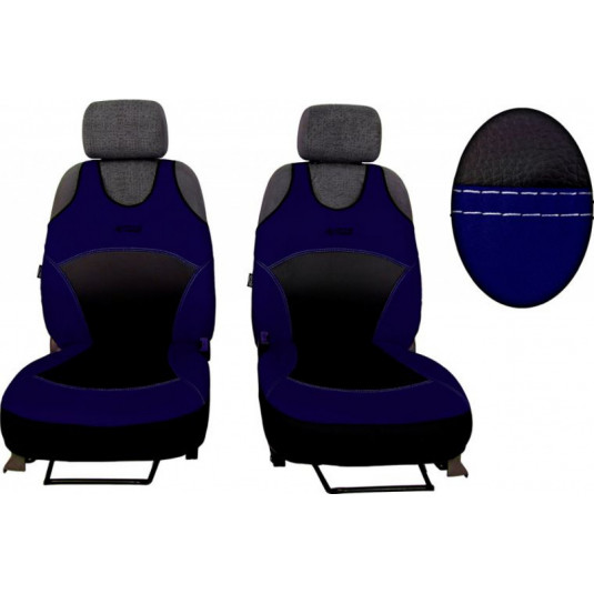 Autotrička Active Sport Alcantara A modrá (Alcantara-kůže)