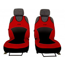 Autotrička Active Sport Alcantara A červená (Alcantara-kůže)