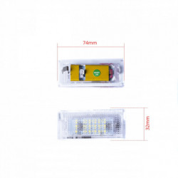 Led osvetlenie ŠPZ BMW 3 (E46) (1997-2005) EP02