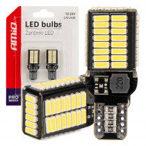 LED žárovky CANBUS PRO series T15e W16W 54x4014 SMD White 12V/24V