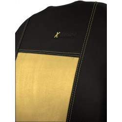 Potahy pro DACIA Sandero III (2021 více ) Exclusive Alcantara (Alcantara-kůže)