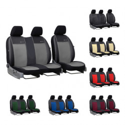 Potahy pro FIAT DOBLO 2+1 IV (od 2015-2019) Exclusive Leather (kůže)