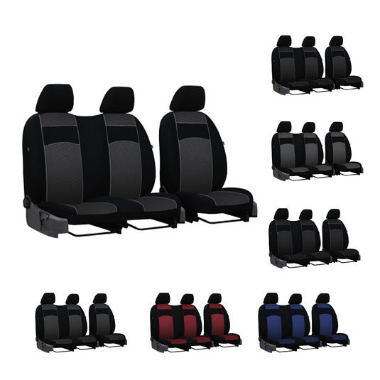Potahy pro PEUGEOT EXPERT 2+1 I (1995-2007) VIP-B3 (textil)