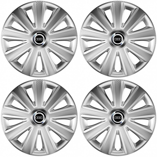 poklice pro Audi 14 Aviator carbon RC silver