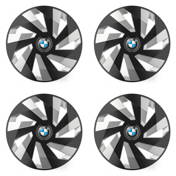 poklice pro BMW 16 Vector RC black and silver