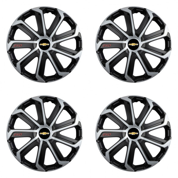 poklice pro Chevrolet 15 Evo black&silver