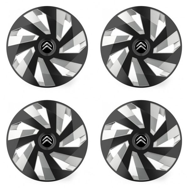 poklice pro Citroen 15 Vector RC black and silver