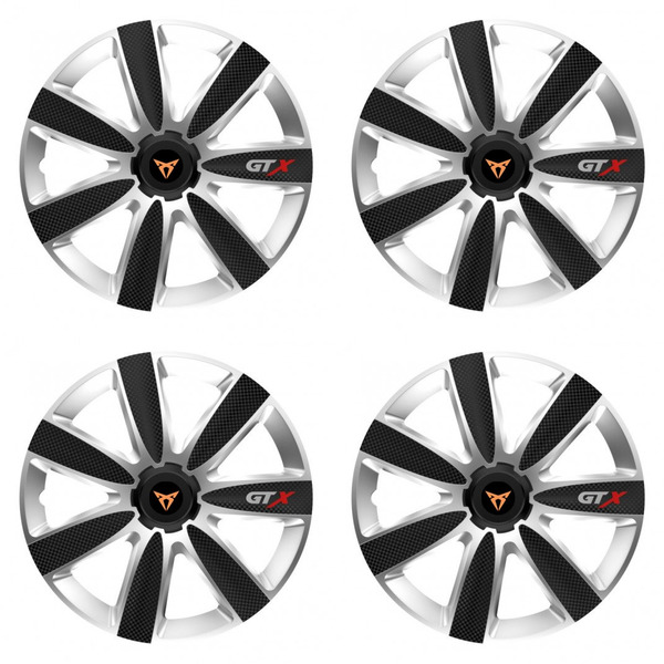 poklice pro Cupra 16 GTX CARBON silver/black