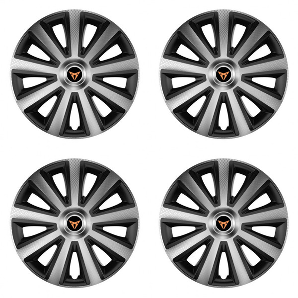 poklice pro Cupra 16 Aviator carbon silver&black