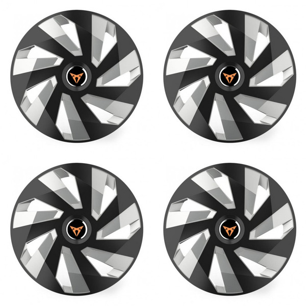 poklice pro Cupra 15 Vector RC black and silver