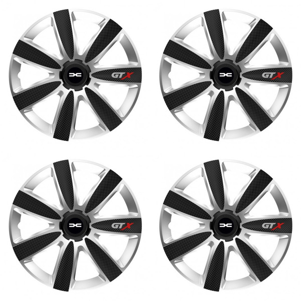 poklice pro Dacia (nové logo) 14 GTX CARBON silver/black