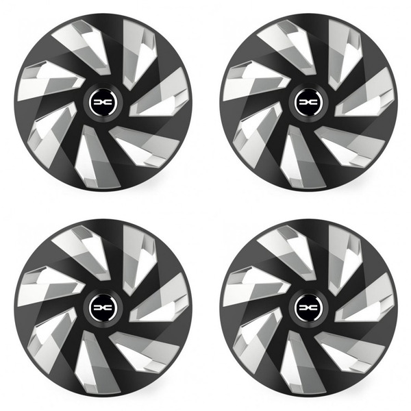 poklice pro Dacia (nové logo) 15 Vector RC black and silver