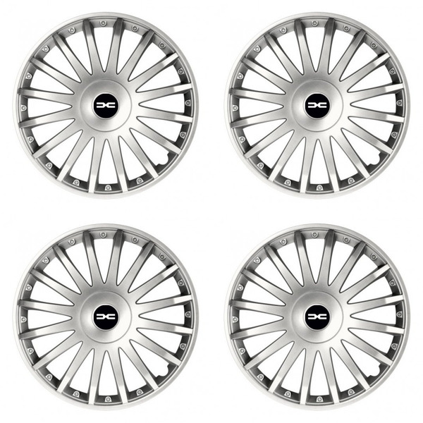 poklice pro Dacia (nové logo) 16 CRYSTAL silver