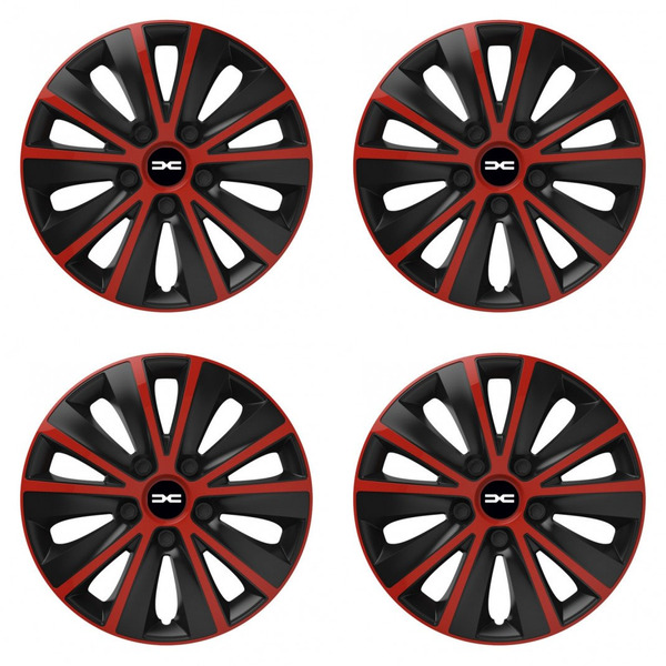 poklice pro Dacia (nové logo) 16 RAPIDE red and black