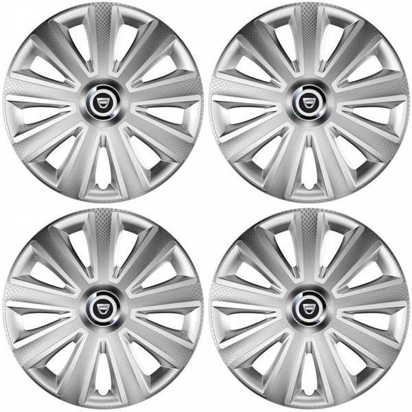 poklice pro Dacia (staršie logo) 14 Aviator carbon RC silver