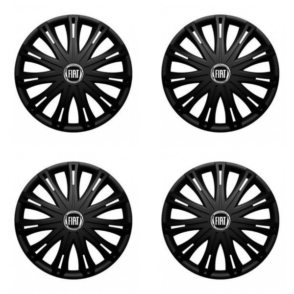 poklice pro Fiat (černý) 17 SPARK BLACK