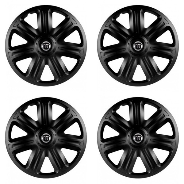 poklice pro Fiat (černý) 14 COMFORT BLACK