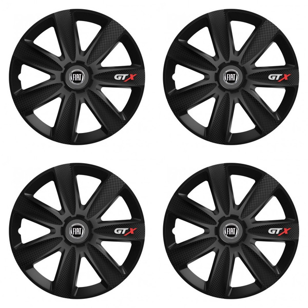 poklice pro Fiat (černý) 14 GTX CARBON black