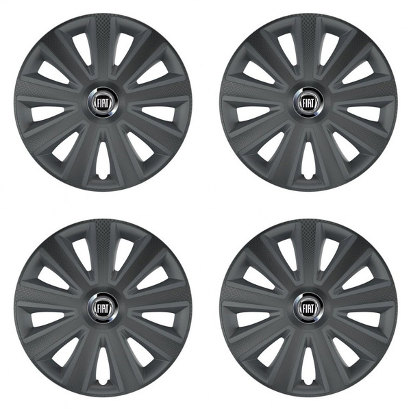poklice pro Fiat (černý) 14 Aviator carbon RC grafite