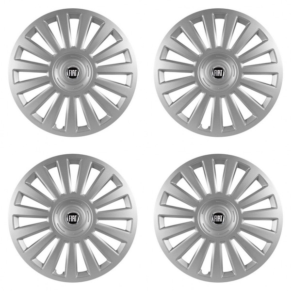 poklice pro Fiat (černý) 14 Luxury