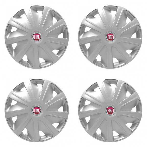 poklice pro Fiat (červené) pre dodávky 16 Craft silver